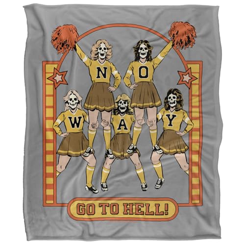 Steven Rhodes Go To Hell! Silky Touch Super Soft Throw Blanket 152 X 127 Cm