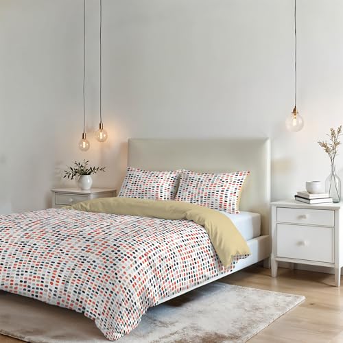 Italian Bed Linen Fantasy Sogni e Capricci Duvet Cover (Made in Italy), Sketch, Double