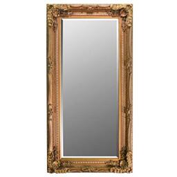 MirrorOutlet 6Ft X 3Ft 175x89cm Large Gold Decorative Antique Style Wall Mirror New Rectangle, 175x89x10,GL157