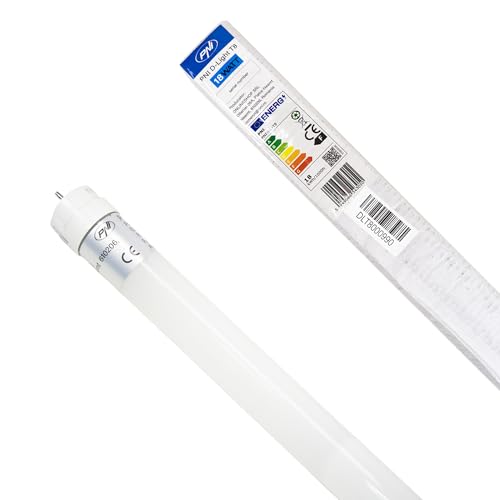 PNI D-Light T8 18W LED-Röhre aus Glas, Länge 120cm, 1530lm