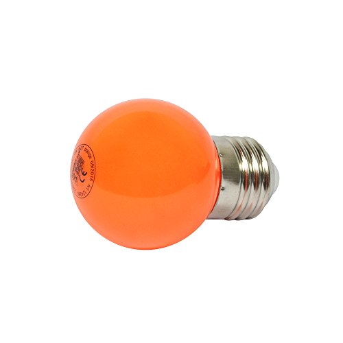 Synergy 21 S21 – LED Retrofit 000736 E27 G45 for String Lights, Acrylic, 1 Watt, Orange
