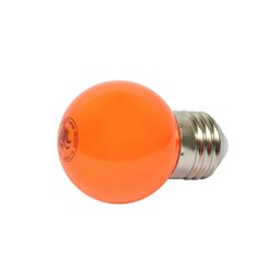 Synergy 21 S21 – LED Retrofit 000736 E27 G45 for String Lights, Acrylic, 1 Watt, Orange