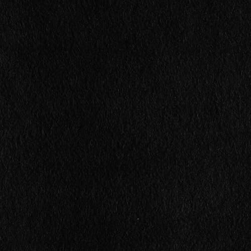 Felt Fabric Sheets 10-Piece, 20 cm Length x 30 cm Width x 0.1 cm Thickness, Black