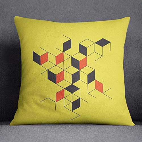 Questo Casa Decorative Cushion Cover, Cushion Cover, Home Decoration, for Sofa, Coffee, Size: 45 x 45 cm – Designed and Made in Türkiye