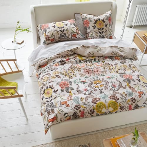 Designers Guild Duvet Cover, Brocade Sepia, 260 x 240 cm