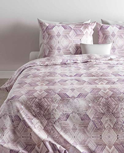 Zo!Home Duvet cover, purple, 140 x 220 cm