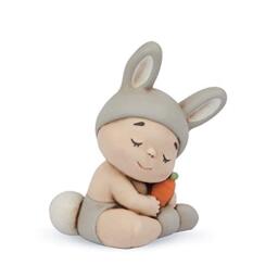 Egan Statue, Ceramic, Ivory, Small