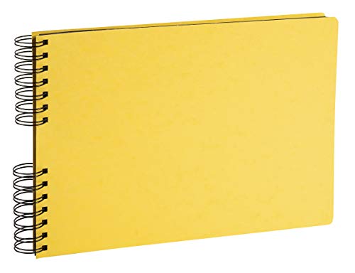 Exacompta - Ref 16540E - Aquarel Collection - Photo Album - 32 x 22cm, Spiral Bound, 50 Black Thick Card Pages, Laminated Cover - Assorted Pastel Colours