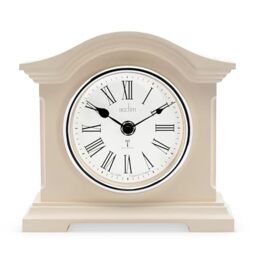 Acctim Chestfield Radio Controlled Mantel Clock Cream