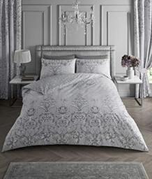Luxurious Antoninette Bed Set with Duvet Cover and Pillow Cases, Polyester-Cotton, [ Single - Natural ]