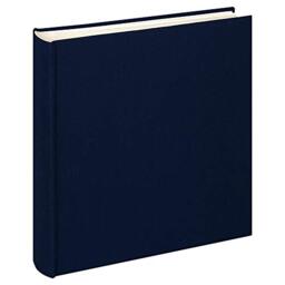 walther Design Photo Album Dark Blue 30 x 30 cm Linen, Cloth FA-508-U