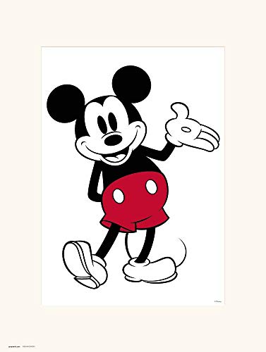 Grupo Erik Art Print, Illustration, Disney-Mickey Classic, 30 x 40 cm