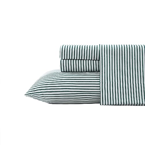 Nautica - King Sheet Set, Brushed Flannel Bedding Set, Soft & Cozy Home Decor (Harmead, King)