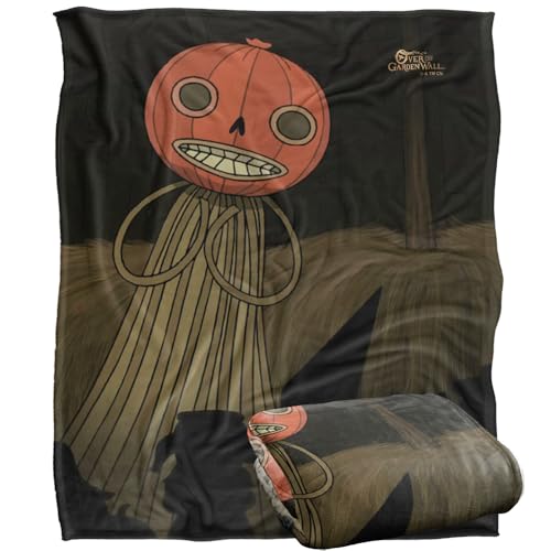 Over The Garden Wall Mayor of Pottsfield Silky Touch Super Soft Throw Blanket 152 X 127 cm, White