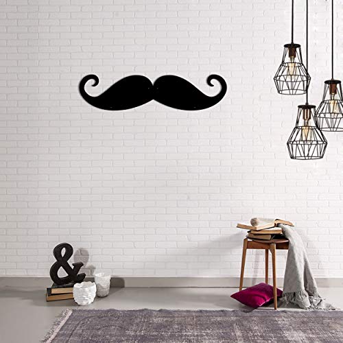 Homemania Wall Decoration 59 x 0.15 x 14 cm Black