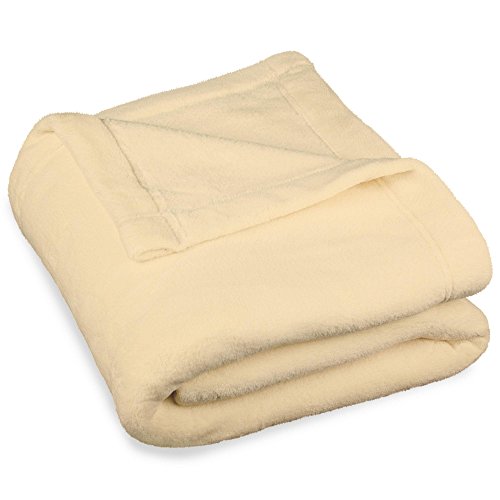 CelinaTex Montreal cuddly blanket microfibre blanket Coral fleece 150 x 200 cm beige