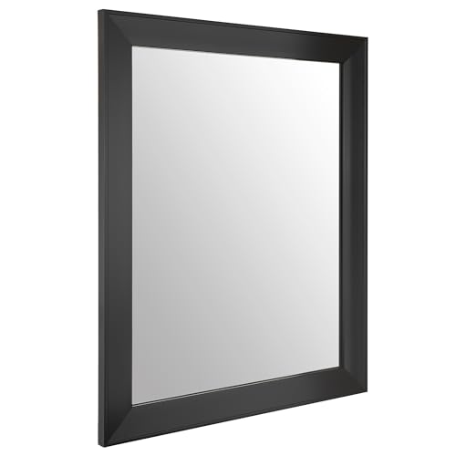 "Ruomeng Rectangular Wall Mirror 16"" x 20"" Framed Mirror for Bathroom, Bedroom, Entryway, Living Room, Black"