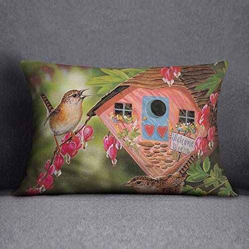 Bonamaison Decorative Cushion Cover, Cotton Polyester, Multicolor, 35x50