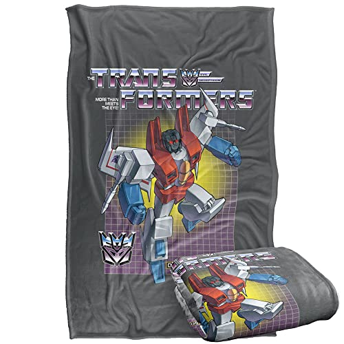Transformers Starscream Silky Touch Super Soft Throw Blanket 91 x 147 Cm