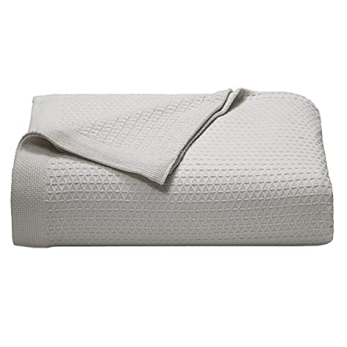 Nautica Home Cotton Medium-Weight Bedding, Home Decor for All Seasons, Grey, Full/Queen