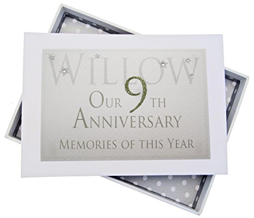 WHITE COTTON CARDS 9th Anniversary, Mini Photo Album, Memories of This Year