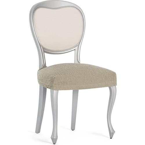 ECOMMERC3 - 2 Universal and Versatile Chair Covers ??? Mink Colour Chair Cover Protector Easy to Install for Back, Seat and Arms