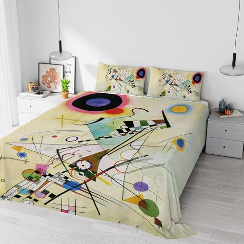 Dreams' Digital Print Bedding Set, Full Coverage, Made in Italy, Double, 61 cm