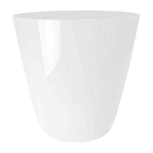 "The HC Companies Planter, Glossy White, 10"""