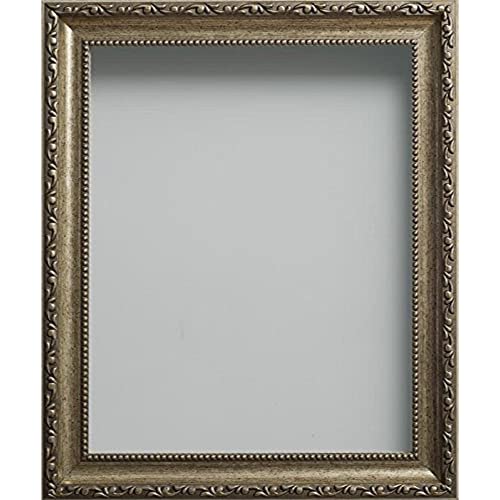Frame Company Brompton Bronze 12x10 Photo Frame with Real Glass - Fits a 12x10 image, Frame size 12x10, Overall approx 14.6x12.6, Real Glass Front