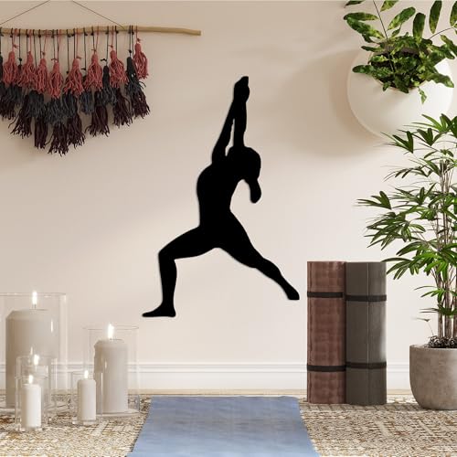 Stylish Black Decorative Metal Wall Accessory, 45 x 55 cm, 100% Metal, 1.5 mm Thickness, Perfect for Modern Home Decor & Unique Wall Art
