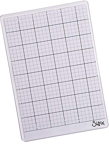 "Sizzix Accessory Sticky Grid Sheets 6"" x 8 1/2"" 5 Pack - Multicolour, One Size"