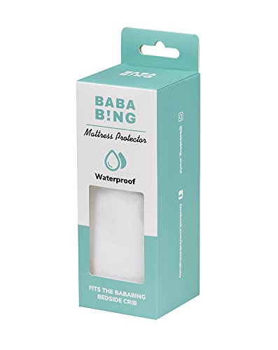 BABABING - Pack of 1 Crib Fitted Sheets, Soft Bamboo Bedding Sheets for Cots & Cribs, Great for Baby Sensitive Skin - Fits Bedside Crib Mattress (1)