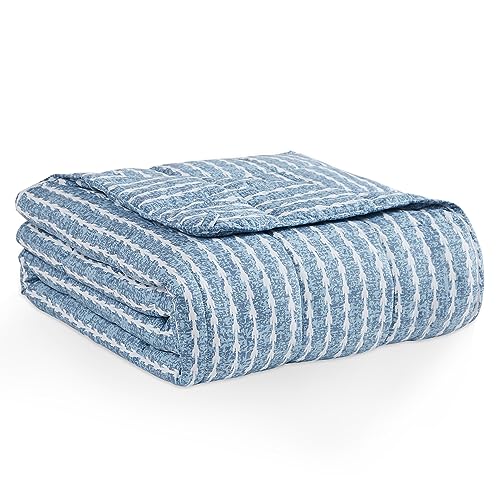 "L'AGRATY Weighted Blanket - 48""x72"" 20lbs Cooling Breathable Heavy Blanket Microfiber Material with Glass Beads Big Blanket for Adult All-Season Summer Fall Winter Soft Thick Comfort Blanket"