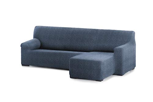 Eysa 3D chaise longue super bielastic sofa cover, short arm, right front view, colour 3