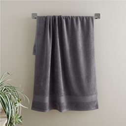 Catherine Lansfield, Charcoal, Bath Sheet