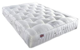 Somnior 3000 Optimum Pocket Sprung Mattress for Independent Supported Sleep, White, 190 x 90 x 28 cm