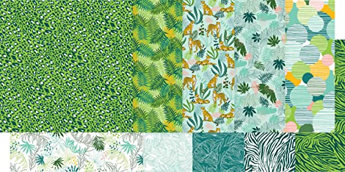 Clairefontaine 95353C 60 Sheets Origami Paper 70g/m?? Format 15x15cm 30 Ast Coloured Designs 2 sheets design Creative Adult Children Collection Exotic Freshness