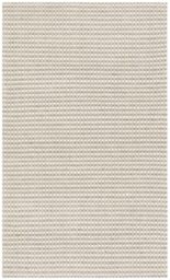 SAFAVIEH Natura Collection Geometric Rug for Living Room, Dining Room, Bedroom, Short Pile, Silver and Ivory, 24 x 36 Inches