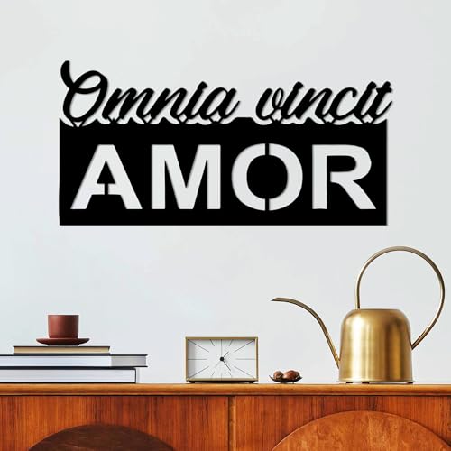 Stylish Black Decorative Metal Wall Accessory, 60 x 30 cm, 100% Metal, 1.5 mm Thickness, Perfect for Modern Home Decor & Unique Wall Art