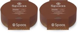 Spaas Winter Glow Scented Candle 4-Wick 20h, Charming Christmas, Bordeaux (Pack of 2)