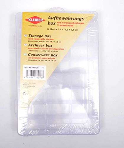 Kleiber Storage Box, 20 x 13.8 x 3.8 cm