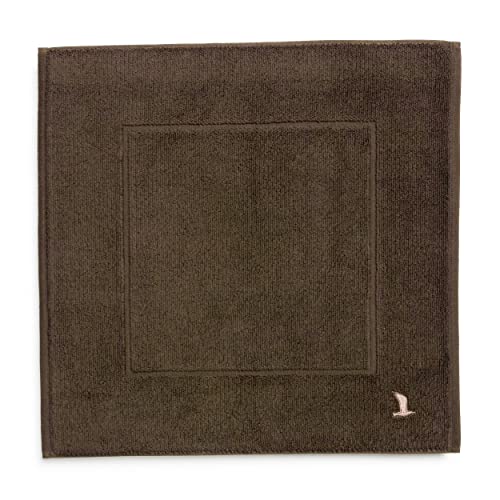 möve Superwuschel bath mat 60 x 60 cm made of 100% cotton, java brown
