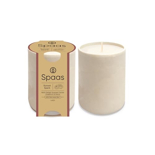 Spaas Refill Delight Scented Candle, Sunset Spark