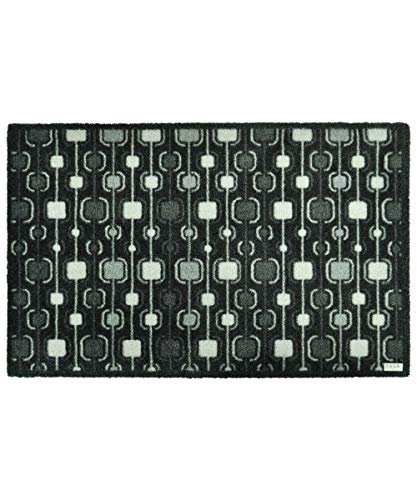 Zala Living Doormat Funky Grey Doormat Dirt Trapper Mat Door Mat Decorative Mat 50 x 70 x 0,7 cm grey