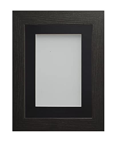 Frame Company Watson Black Picture Photo Frame fitted with Perspex, 36x24 inch with Black Mount for image size 30x20 inch