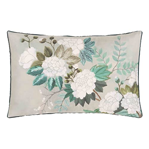 Designers Guild Printed Cotton Satin Pillowcase Oriental Flower 50 x 75 cm