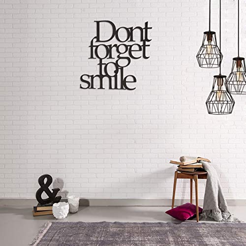 Homemania Wall Decoration 70 x 0.15 x 67 cm Black
