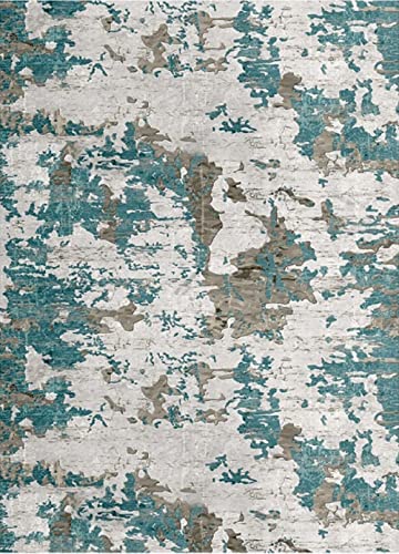 MANI TEXTILE TPS_BLU Rug, Polyester, 120_x180_cm