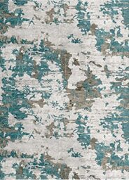 MANI TEXTILE TPS_BLU Rug, Polyester, 120_x180_cm
