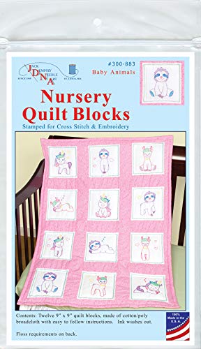Nursery Quilt Blocks BBY Animal